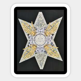 The Third Pentacle of Mars Sticker